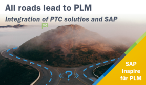 image of roads around a mountain; Text: All roads lead to PLM